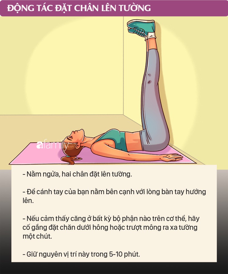 8 động tác nếu tập trước khi ngủ sẽ giúp bạn ngủ ngon như em bé, sáng hôm sau càng thoải mái hơn - Ảnh 8. 8 động tác nếu tập trước khi ngủ sẽ giúp bạn ngủ ngon như em bé, sáng hôm sau càng thoải mái hơn - Ảnh 8.