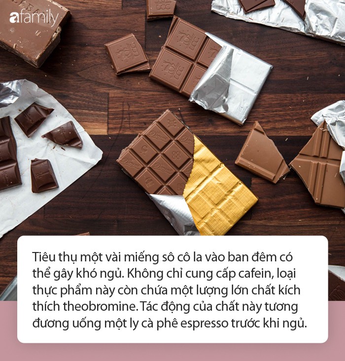 Những loại thực phẩm có khả năng phá hủy giấc ngủ của bạn - Ảnh 2. Những loại thực phẩm có khả năng phá hủy giấc ngủ của bạn - Ảnh 2.