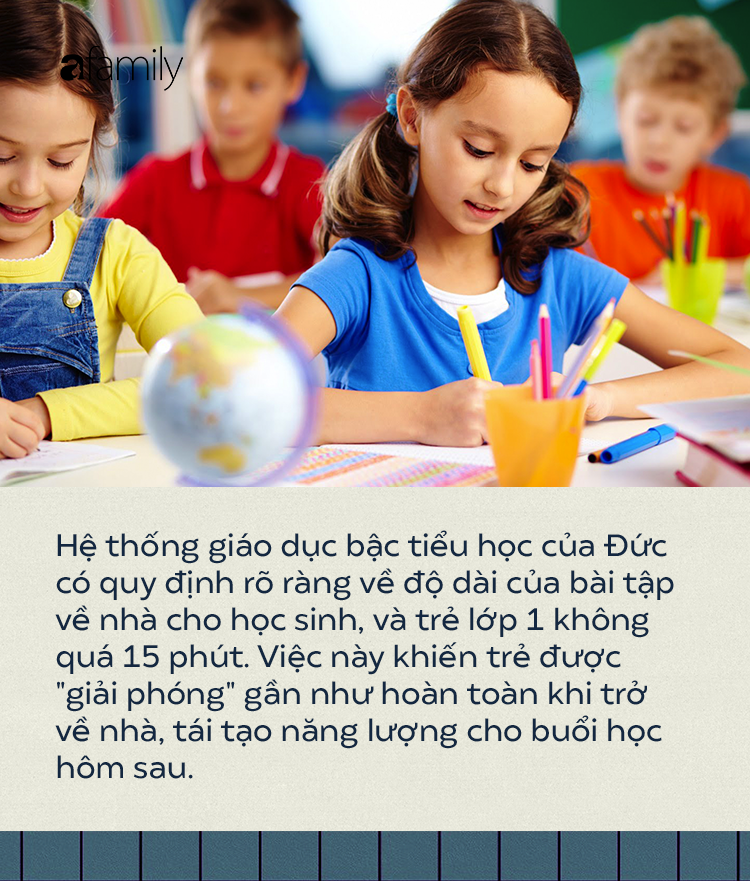 Những điều thú vị về giáo dục tiểu học Đức: Áp lực ngay từ khi vào lớp 1 nhưng bài tập về nhà không được quá 15 phút - Ảnh 4. Những điều thú vị về giáo dục tiểu học Đức: Áp lực ngay từ khi vào lớp 1 nhưng bài tập về nhà không được quá 15 phút - Ảnh 4.