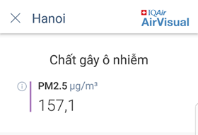 Sau 1 ngày mưa lớn, ô nhiễm ở Hà Nội lại ở mức báo động - Ảnh 3. Sau 1 ngày mưa lớn, ô nhiễm ở Hà Nội lại ở mức báo động - Ảnh 3.