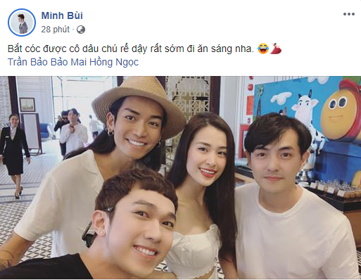 Sau đ&ecirc;m tiệc t&ugrave;ng linh đ&igrave;nh, Đ&ocirc;ng Nhi - &Ocirc;ng Cao Thắng vẫn dậy sớm l&agrave;m điều n&agrave;y cho c&aacute;c kh&aacute;ch mời - Ảnh 2.