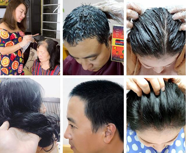 Nhà bao việc nhưng các mẹ vẫn rần rần chia sẻ bí kíp phủ đen tóc bạc siêu nhanh siêu an toàn - Ảnh 2. Nhà bao việc nhưng các mẹ vẫn rần rần chia sẻ bí kíp phủ đen tóc bạc siêu nhanh siêu an toàn - Ảnh 2.