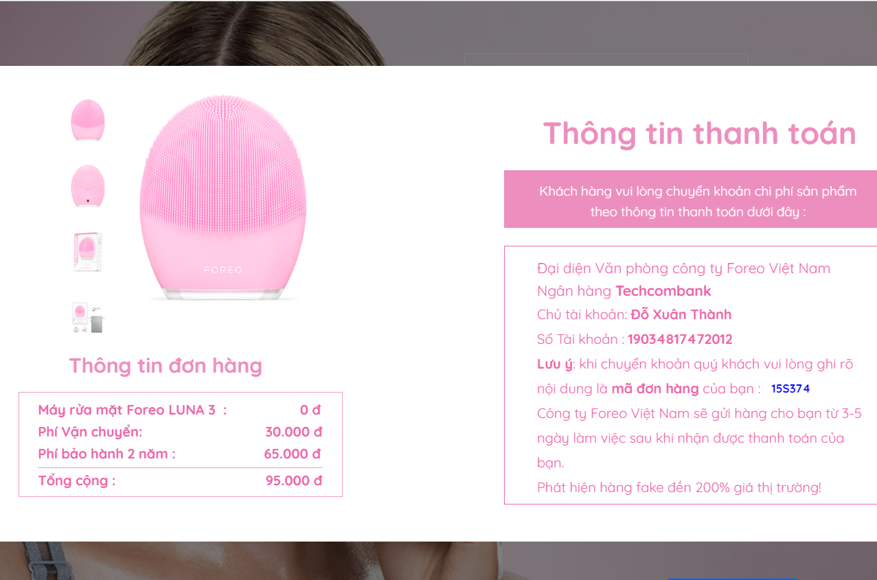 Xuất hiện vô số Fanpage Foreo Việt Nam lừa đảo tiền công khai, người tiêu dùng nên cảnh giác - Ảnh 9. Xuất hiện vô số Fanpage Foreo Việt Nam lừa đảo tiền công khai, người tiêu dùng nên cảnh giác - Ảnh 9.