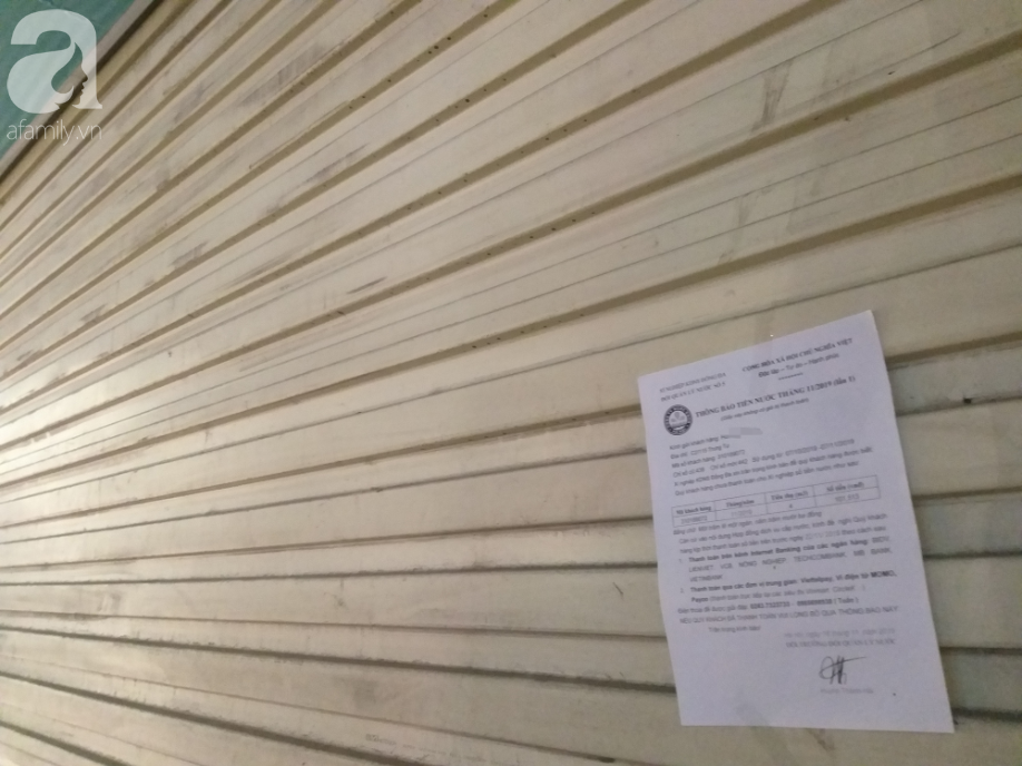 Thông báo yêu cầu chủ nhà nộp tiền nước dù không nhiều Thông báo yêu cầu chủ nhà nộp tiền nước dù không nhiều