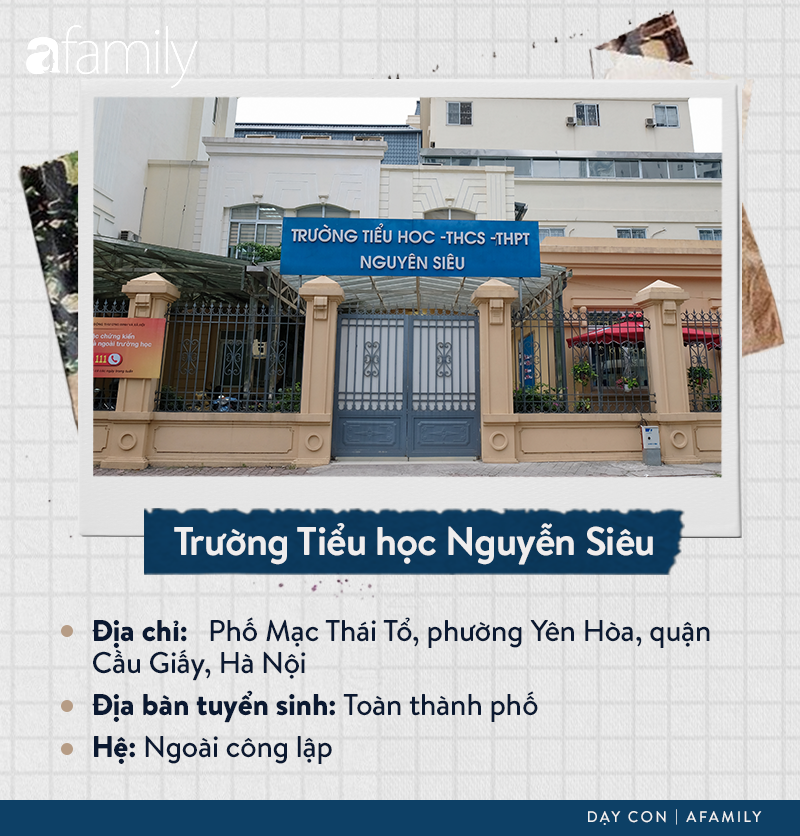 Danh sách các trường tiểu học tại quận Cầu Giấy: Chiếm gần một nửa là hệ ngoài công lập, ghi dấu ấn với trường Nguyễn Siêu - Ảnh 16.