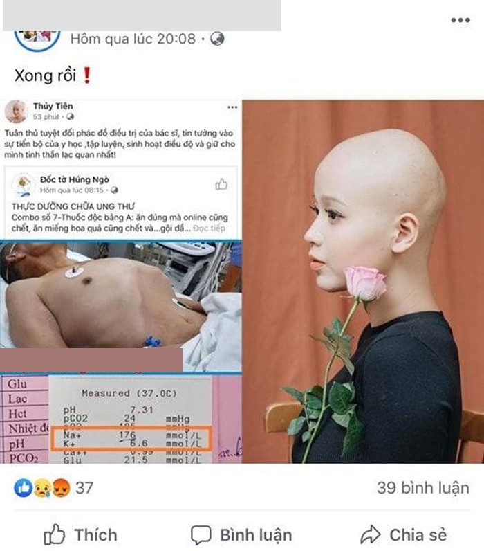 Áp dụng thực dưỡng chữa ung thư: Chuyên gia phản pháo khiến nhiều người "trắng mắt"! - Ảnh 3. Áp dụng thực dưỡng chữa ung thư: Chuyên gia phản pháo khiến nhiều người "trắng mắt"! - Ảnh 3.