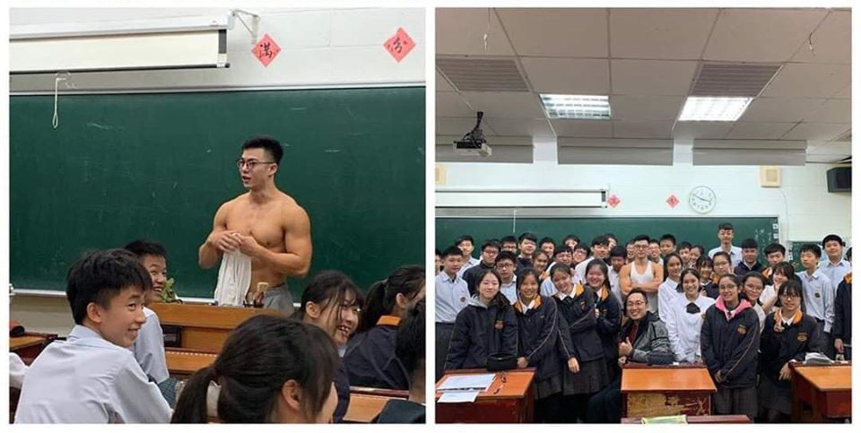 Họ sinh ôm tim hò hét vì thầy giáo đẹp trai như diễn viên điện ảnh, thân hình hoàn mỹ không khác gì tượng điêu khắc - Ảnh 3. Họ sinh ôm tim hò hét vì thầy giáo đẹp trai như diễn viên điện ảnh, thân hình hoàn mỹ không khác gì tượng điêu khắc - Ảnh 3.