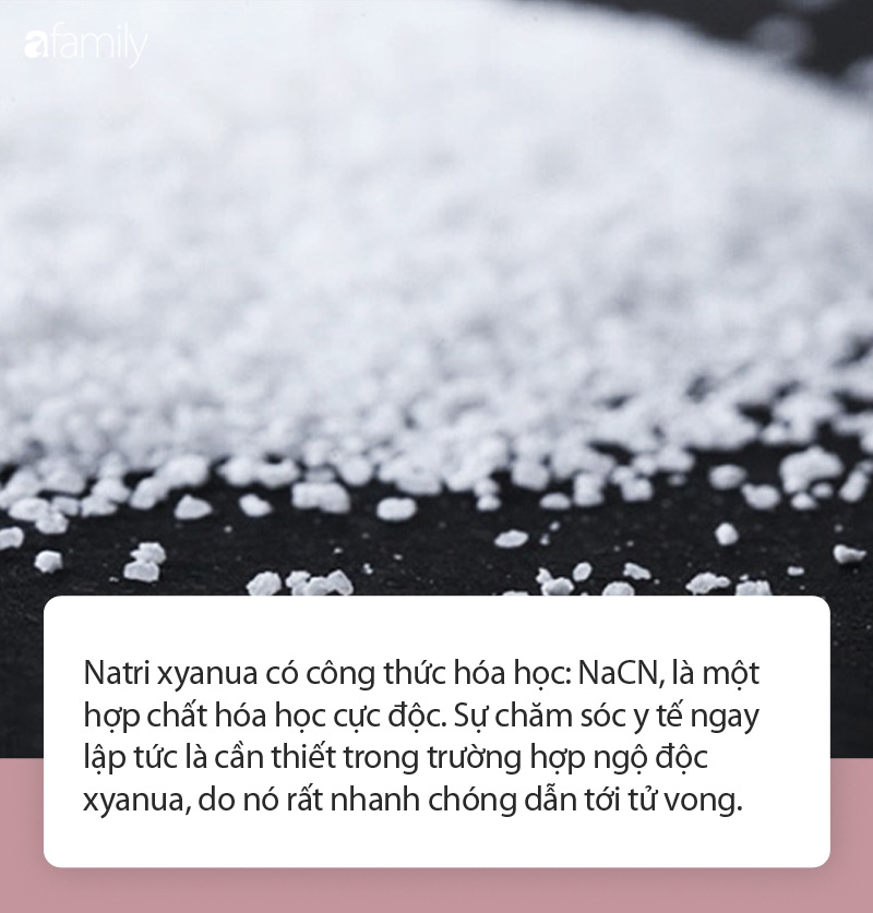 Hợp chất Natri xyanua trong vụ em họ đầu độc chị vì yêu anh rể ở Thái Bình là chất cực độc đáng sợ thế nào? - Ảnh 3. Hợp chất Natri xyanua trong vụ em họ đầu độc chị vì yêu anh rể ở Thái Bình là chất cực độc đáng sợ thế nào? - Ảnh 3.
