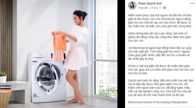 Bí quyết tiết kiệm thời gian giặt ủi của các “hot mom” Việt - Ảnh 1.
