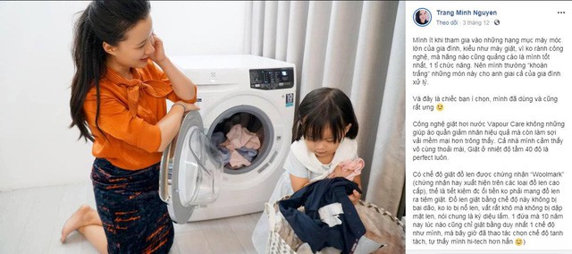 Bí quyết tiết kiệm thời gian giặt ủi của các “hot mom” Việt - Ảnh 4.