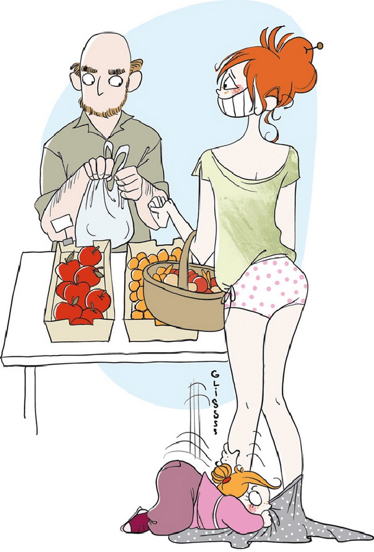 Bộ tranh minh họa chuẩn không cần chỉnh về cuộc sống “dở khóc dở cười” của người mẹ sau khi có con - Ảnh 9. Bộ tranh minh họa chuẩn không cần chỉnh về cuộc sống “dở khóc dở cười” của người mẹ sau khi có con - Ảnh 9.