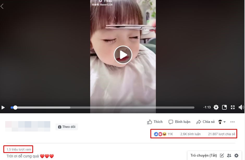 Biểu cảm cực yêu khi được cắt tóc, cô bé bỗng nổi như cồn trên MXH, sở hữu luôn clip triệu view lúc nào không hay - Ảnh 3. Biểu cảm cực yêu khi được cắt tóc, cô bé bỗng nổi như cồn trên MXH, sở hữu luôn clip triệu view lúc nào không hay - Ảnh 3.