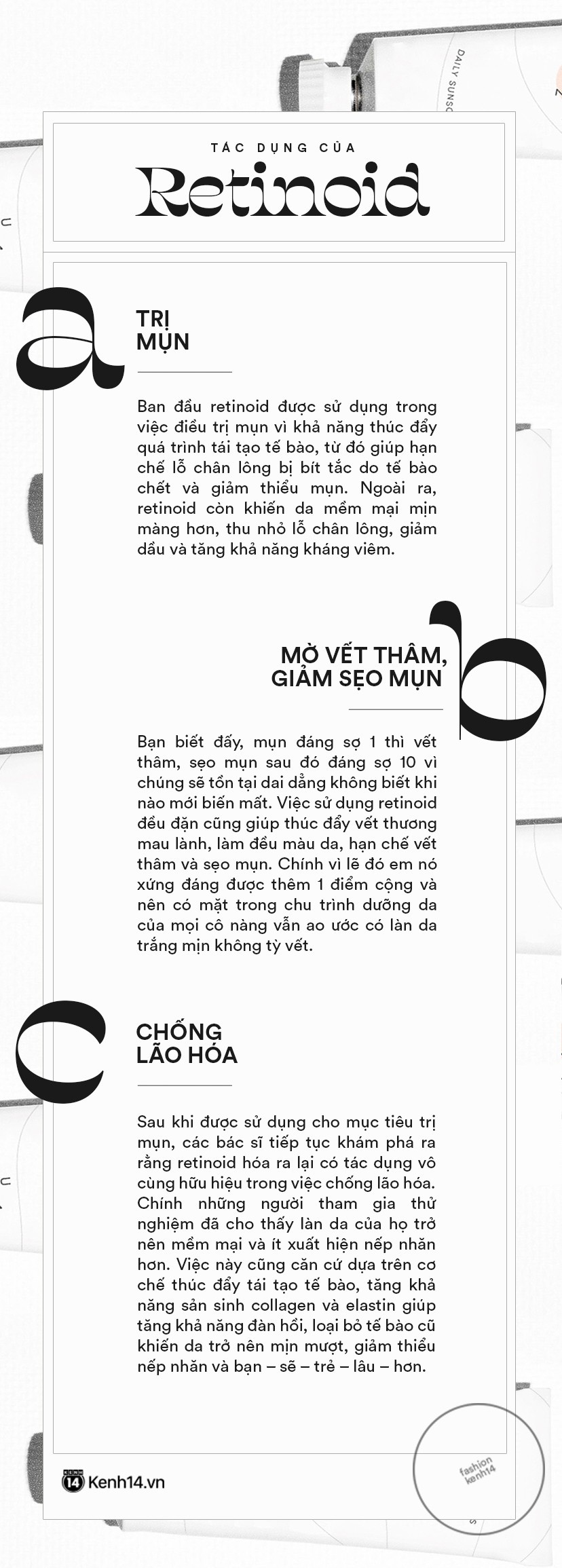 Retinoid – “siêu anh hùng” vừa giúp giảm mụn, mờ thâm lại chống lão hóa mà bác sĩ da liễu nào cũng dùng - Ảnh 6. Retinoid – “siêu anh hùng” vừa giúp giảm mụn, mờ thâm lại chống lão hóa mà bác sĩ da liễu nào cũng dùng - Ảnh 6.