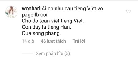Hari Won l&ecirc;n tiếng đ&aacute;p trả s&ograve;ng phẳng khi bị ph&ecirc; ph&aacute;n chỉ d&ugrave;ng tiếng H&agrave;n, kh&ocirc;ng chịu n&oacute;i tiếng Việt - Ảnh 4.