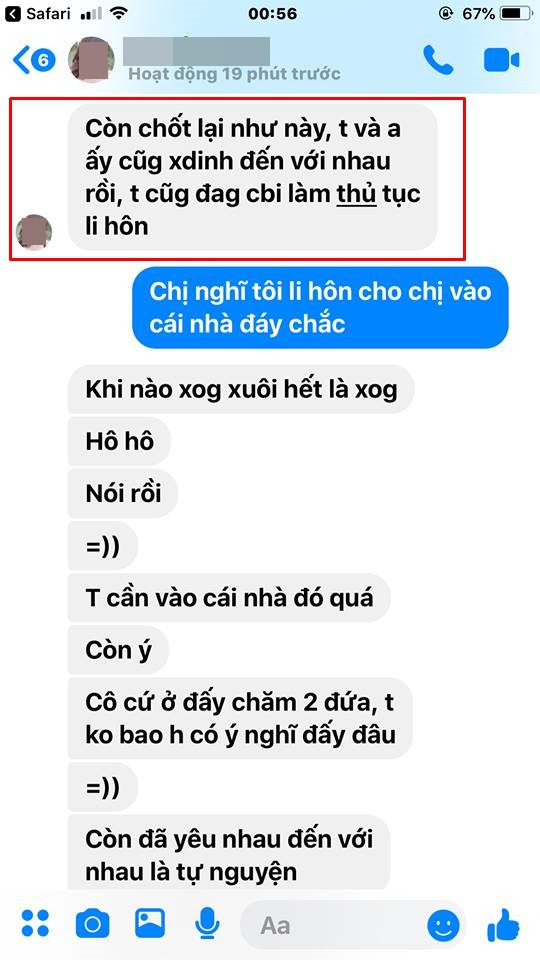 Bồ nh&iacute; đến nh&agrave; qua đ&ecirc;m với nh&acirc;n t&igrave;nh c&ograve;n chụp ảnh ph&ograve;ng ngủ th&aacute;ch thức vợ l&ecirc;n tiếng: Chị vợ cũng c&oacute; bồ rồi nh&eacute;! - Ảnh 4.
