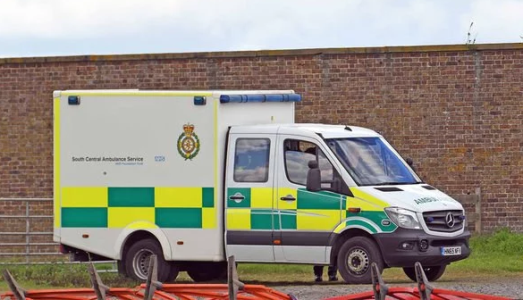 Sự thật cho&aacute;ng v&aacute;ng về chiếc xe cứu thương xuất hiện b&ecirc;n ngo&agrave;i dinh thự mới của vợ chồng Meghan - Ảnh 1.