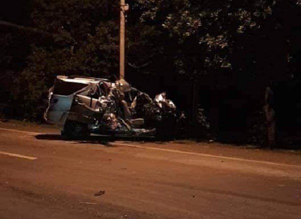 Đồng Nai: Tai nạn giữa xe kh&aacute;ch v&agrave; xe tải l&uacute;c rạng s&aacute;ng, 3 người phụ nữ tử vong thương t&acirc;m - Ảnh 1.