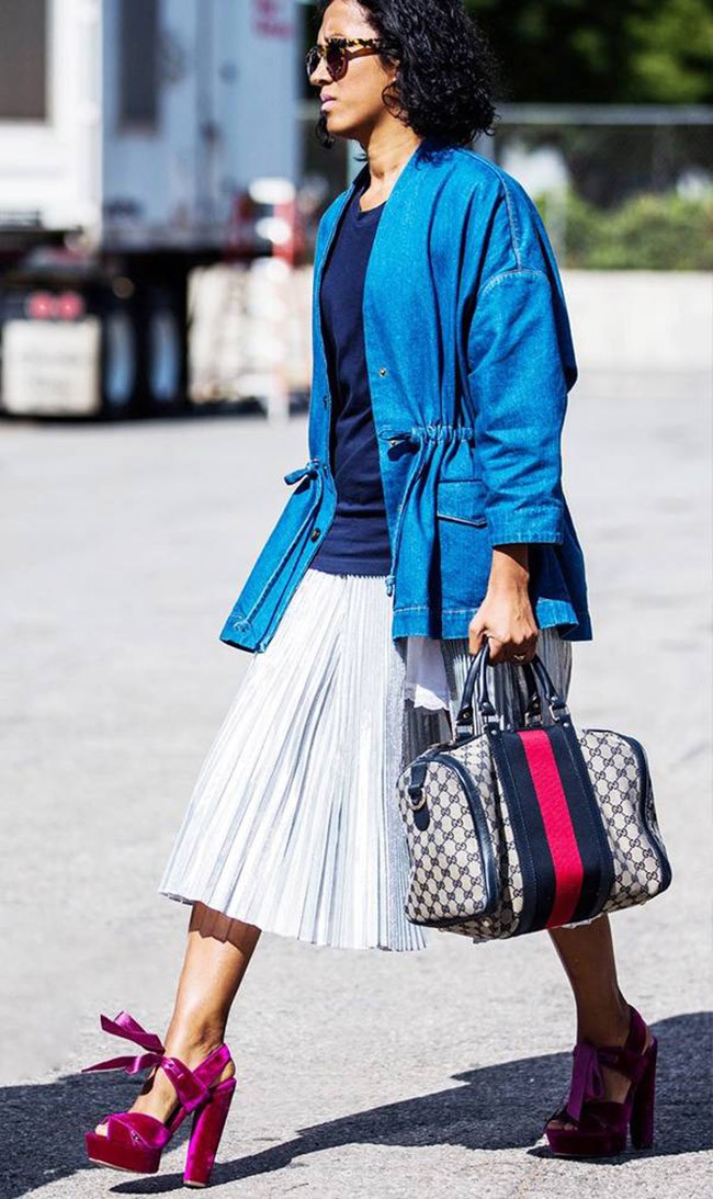 7 đ&ocirc;i gi&agrave;y m&agrave;u sắc kh&ocirc;ng nhiều chị em d&aacute;m mua, nhưng với mẹo kết hợp n&agrave;y th&igrave; chuyện phối đồ bỗng dễ như ăn kẹo - Ảnh 6.