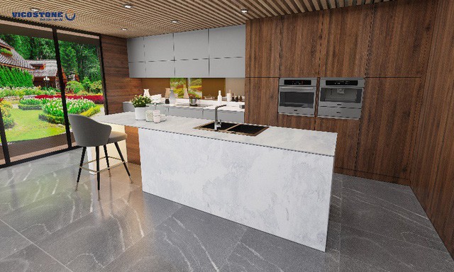 Giải m&atilde; đ&aacute; nh&acirc;n tạo gốc thạch anh &ndash; vật liệu được ưa chuộng h&agrave;ng đầu hiện nay - Ảnh 4.
