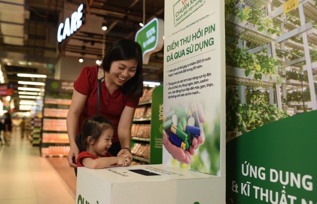 Chuỗi bán lẻ Việt tự tạo “siêu thị xanh” thay lời nhắn bảo vệ môi trường - Ảnh 6.