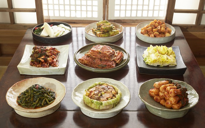 Various-types-Kimchi