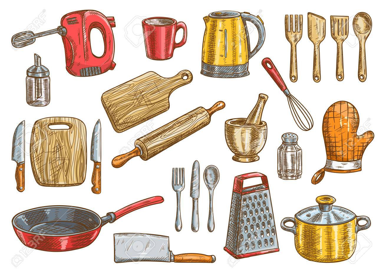 64155345-vector-kitchen-tools-set-kitchenware-appliances-vector-isolated-elements-cooking-utensils-and-cutler