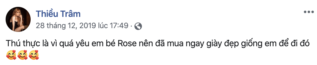Sau Lisa, Thiều Bảo Tr&acirc;m lại chuyển phỏm học hỏi style của Ros&eacute;: Chi h&agrave;ng chục triệu mua gi&agrave;y giống em iu, copy cả kiểu t&oacute;c - Ảnh 1.
