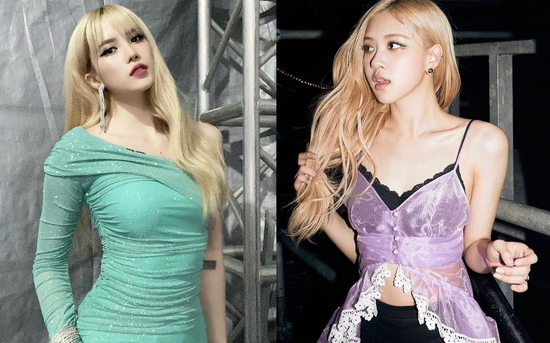 Sau Lisa, Thiều Bảo Tr&acirc;m lại chuyển phỏm học hỏi style của Ros&eacute;: Chi h&agrave;ng chục triệu mua gi&agrave;y giống em iu, copy cả kiểu t&oacute;c - Ảnh 7.