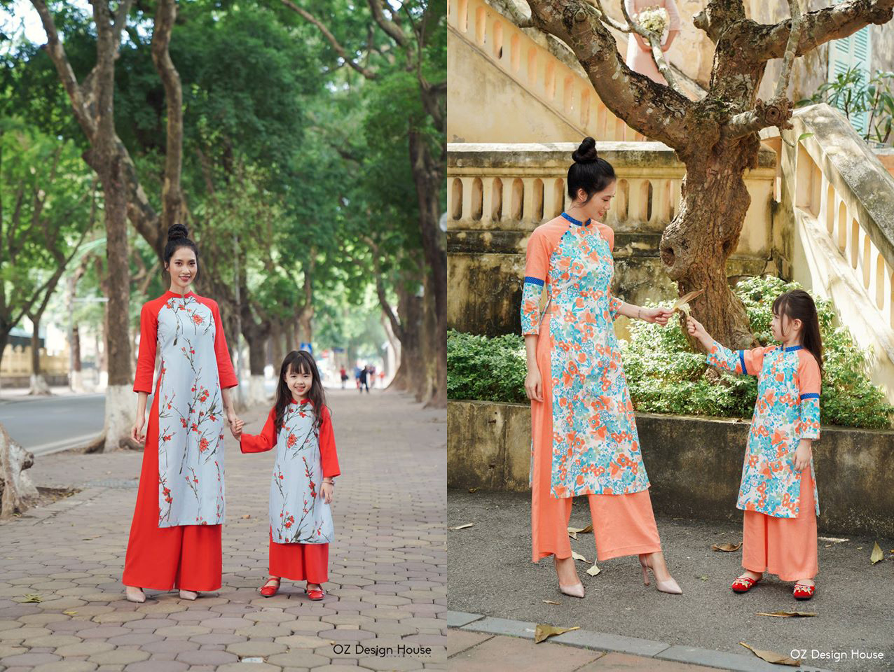 Tan chảy với bộ sưu tập &aacute;o d&agrave;i mẹ v&agrave; b&eacute; x&uacute;ng x&iacute;nh du xu&acirc;n - Ảnh 10.