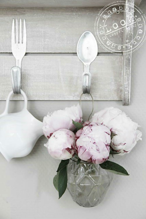 Ý tưởng décor sáng tạo với thìa và dĩa Ý tưởng décor sáng tạo với thìa và dĩa