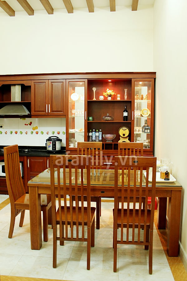 Nhà bền màu với thời gian nhờ sắc gỗ Nhà bền màu với thời gian nhờ sắc gỗ