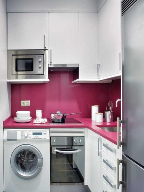 Ngắm căn hộ 45m² sử dụng gam tím hồng mà không "sến" 6