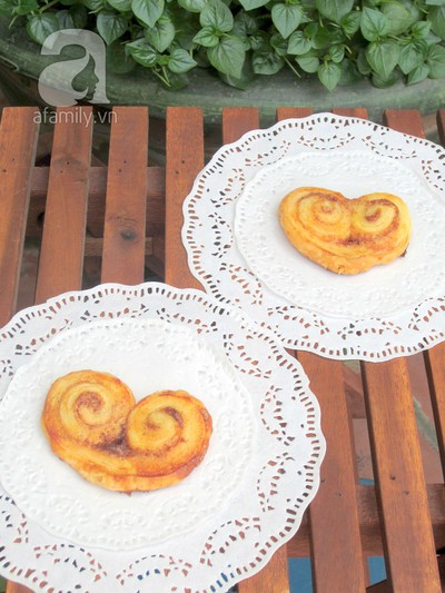 Valentine ngọt ngào với món bánh Palmier thơm phức 12