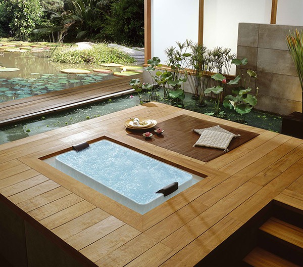 Những thiết kế bồn tắm sục nhìn là mê 2 Những thiết kế bồn tắm sục nhìn là mê 2