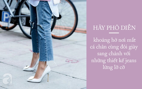 Quần jeans lửng