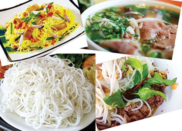 bún có chứa hóa chất