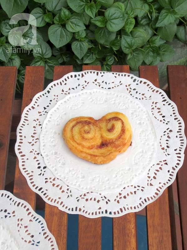 Valentine ngọt ngào với món bánh Palmier thơm phức 1