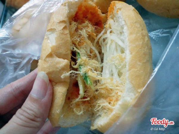 bánh mì gà