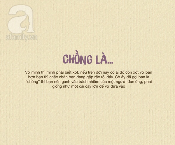 chồng là