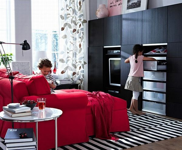 Nhà đẹp hơn nhờ mẹo phối màu hoàn hảo với nội thất màu đen 7 nha dep hon nho meo phoi mau hoan hao voi noi that mau den Nhà đẹp hơn nhờ mẹo phối màu hoàn hảo với nội thất màu đen