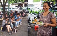 Xe gỏi khô bò đặc biệt nhất Sài Gòn: 50 năm không có quán hàng, khách ngồi la liệt dưới gốc cây