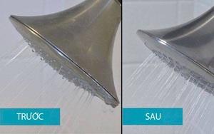 Vòi hoa sen bị tắc, chảy chậm - chỉ áp dụng 5 bước siêu nhanh này bạn sẽ thấy bất ngờ