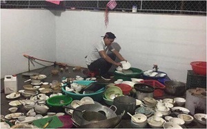 Bức ảnh gây xôn xao nhất MXH hôm nay: chàng trai bảnh bao ngồi giữa núi bát đĩa trong lần đầu ra mắt nhà vợ