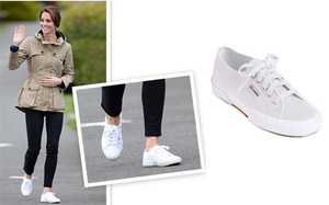 Đôi sneaker giá có hơn 1 triệu vậy mà Công nương Kate lại yêu thích đến vậy!