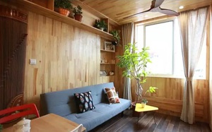 Cải tạo căn hộ rộng 39m2 thành không gian đáng mơ ước cho gia đình 3 thế hệ