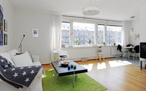 Chỉ 44m² nhưng nhờ cách bài trí mà căn hộ này trông rộng đến khó tin