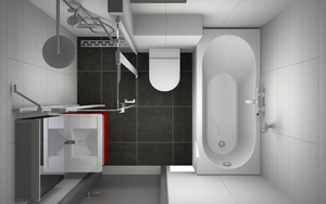 Những lời khuyên thông minh cho phòng tắm diện tích nhỏ thêm tiện dụng