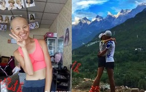 Cô gái dũng cảm cạo đầu, cùng người yêu chạy 4700 km để chứng minh tình yêu chân thành của cả hai Cô gái dũng cảm cạo đầu, cùng người yêu chạy 4700 km để chứng minh tình yêu chân thành của cả hai