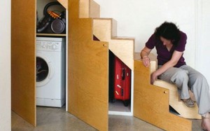 Tận dụng gầm cầu thang trong nhà thành những không gian vô cùng tiện ích