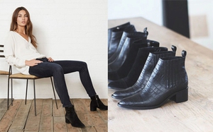 Còn chần chừ gì nữa mà không sắm ngay một đôi boots đen để diện mùa lạnh năm nay